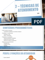 7842 – Técnicas de Atendimento