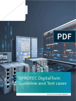 Guideline and Test Cases Using SIPROTEC DigitalTwin