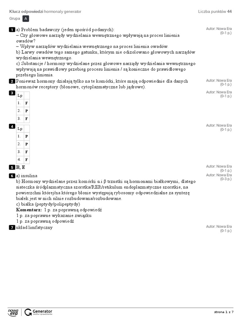 Exam Explorer Repetytorium Do Gimnazjum Klucz Odpowiedzi Klucz Odpowiedzi | PDF