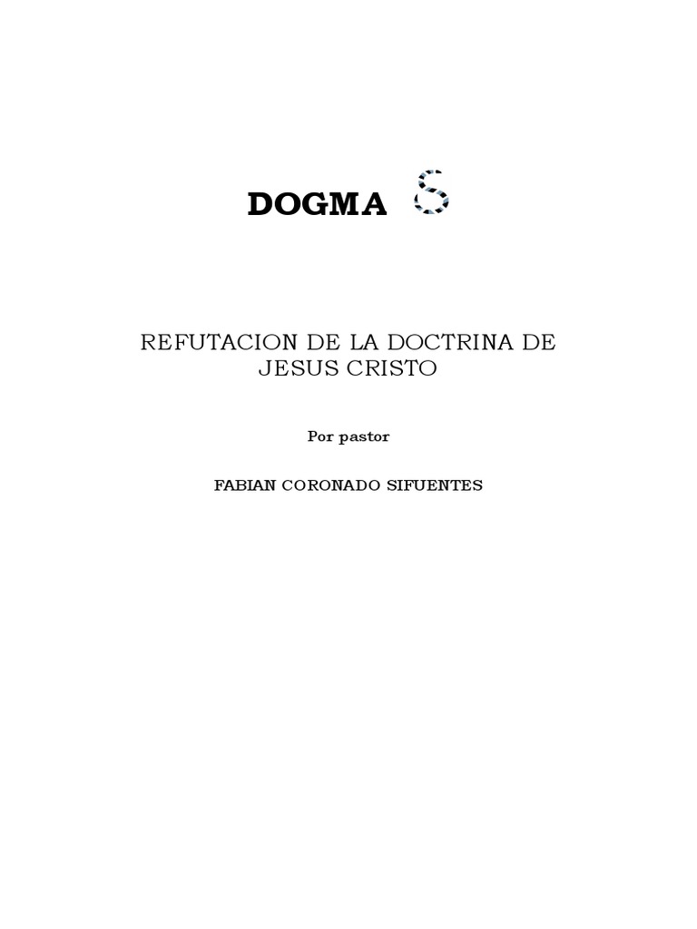 Dogma S Pdf Biblia Jesús