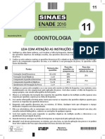 Odontologia: Leia Com Atenção As Instruções Abaixo