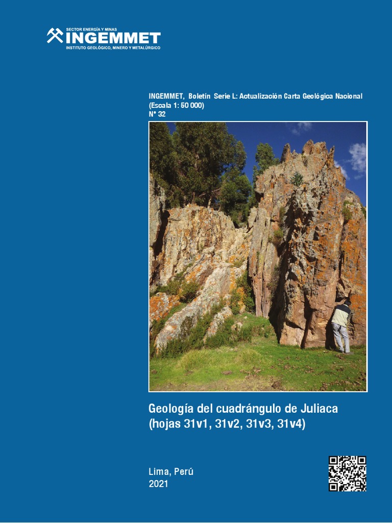 L032 Geologia Cuadrangulo Juliaca | PDF | Formación geológica | Geología