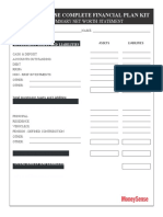 2-D Worksheet-3B-Summary-net-worth-statement