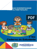 Caderno Do Estudante - Estratégia Diversificada - 4º Ano