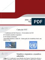 Onu - Organizacao Das Nacoes Unidas