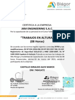 Capacitacion - Altura - Alex Castillo - 03.03.23