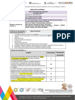 Matriz Informativa: Criterio Puntuación Puntuación Alcanzada