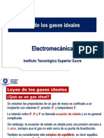 Ley de Los Gases Ideales: Electromecánica