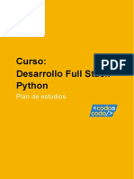 Plan de estudios Curso Full Stack Python 2023 (Estudiantes)