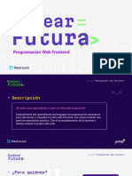 Programación Web Frontend: - Beca