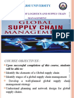 Arsi University Course Explores Global Supply Chain Management