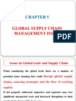 Global Supply Chain Issues and Green Opportunities