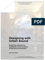 Desinging With Urban Sound