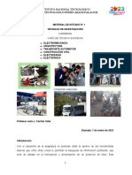 Folleto de Técnicas Investigación Científica