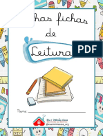 FICHA DE LEITURA Letra Cursiva