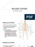 Neurologic System: Dr. Catherine C. Sioson