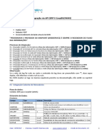 Integração Via Api (Erp X Corpem/Wms)