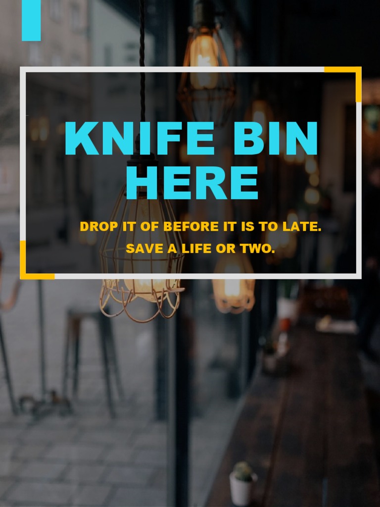 Knife Bin Poster PDF