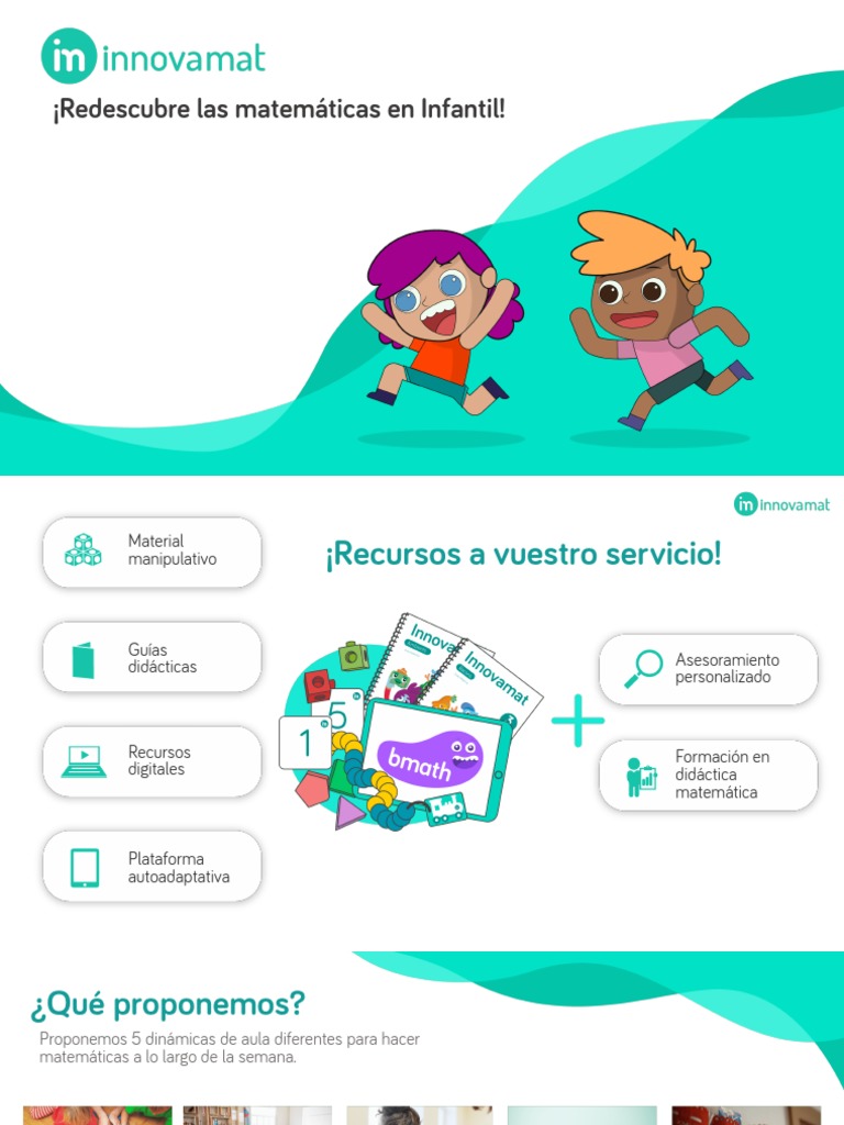 Innovamat: Matemáticas en Infantil | PDF | Salón de clases | Enseñando