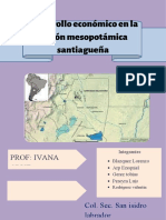 Desarrollo económico región mesopotámica santiagueña