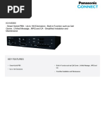 DataSheet KX-NS300 PDF