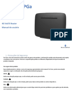 Bc-4Gmcpga: 4G Volte Router Manual Do Usuário