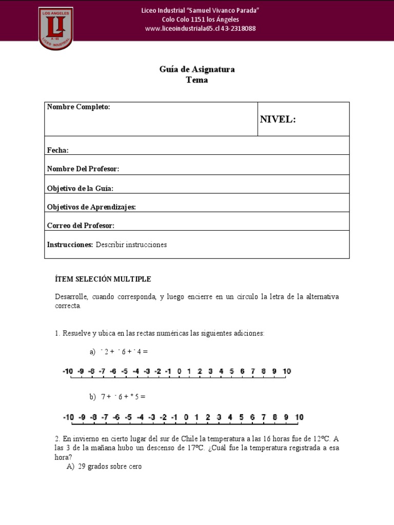 Formato De Guías Pdf