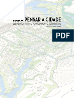 Para Pensar A Cidade - Elementos para o Planejamento Territorial - Instituto Jaime Lerner