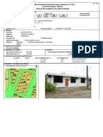 Catastro Predial Urbano Ficha de Relevamiento Del Predio Urbano Gobierno Autonomo Descentralizado Municipal de Tena