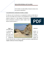 Informe de Porductos y Especificaciones de Estabilización Integral Sierra Flor.