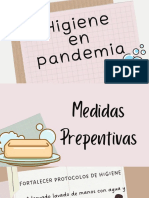 Higiene en Pandemia