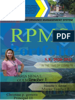 RPMS - Portfolio