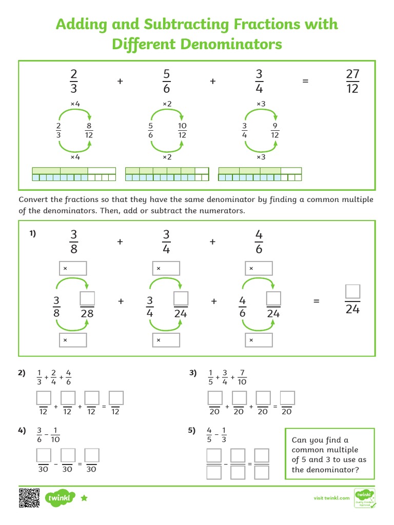 23 Sample Adding Fractions Worksheet Templates Free Pdf Word
