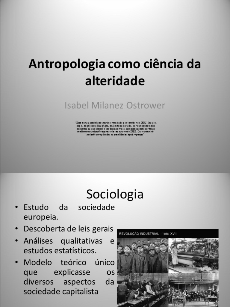 Antropologia Como Ciencia | PDF | Antropologia | Sociologia