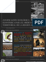 Zonificación Ecológica Económica para El Ordenamiento Territorial de La Region Arequipa