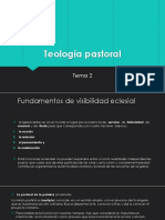 Teologia Pastoral TEMA 2 (Autoguardado) (Autoguardado)