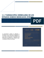 3.1.7 Farmacopea Herbolaria de Los Estados Unidos Mexicanos FHEUM