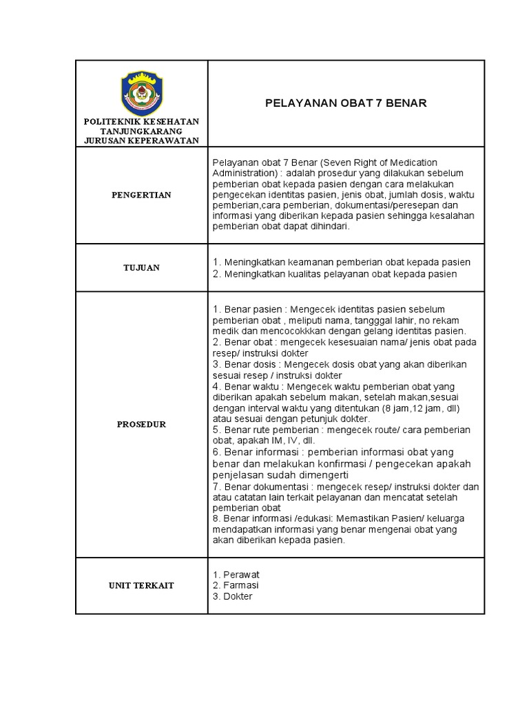 Spo 7 Benar | PDF