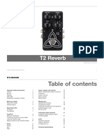 TC Electronic t2 Reverb Manual English PDF