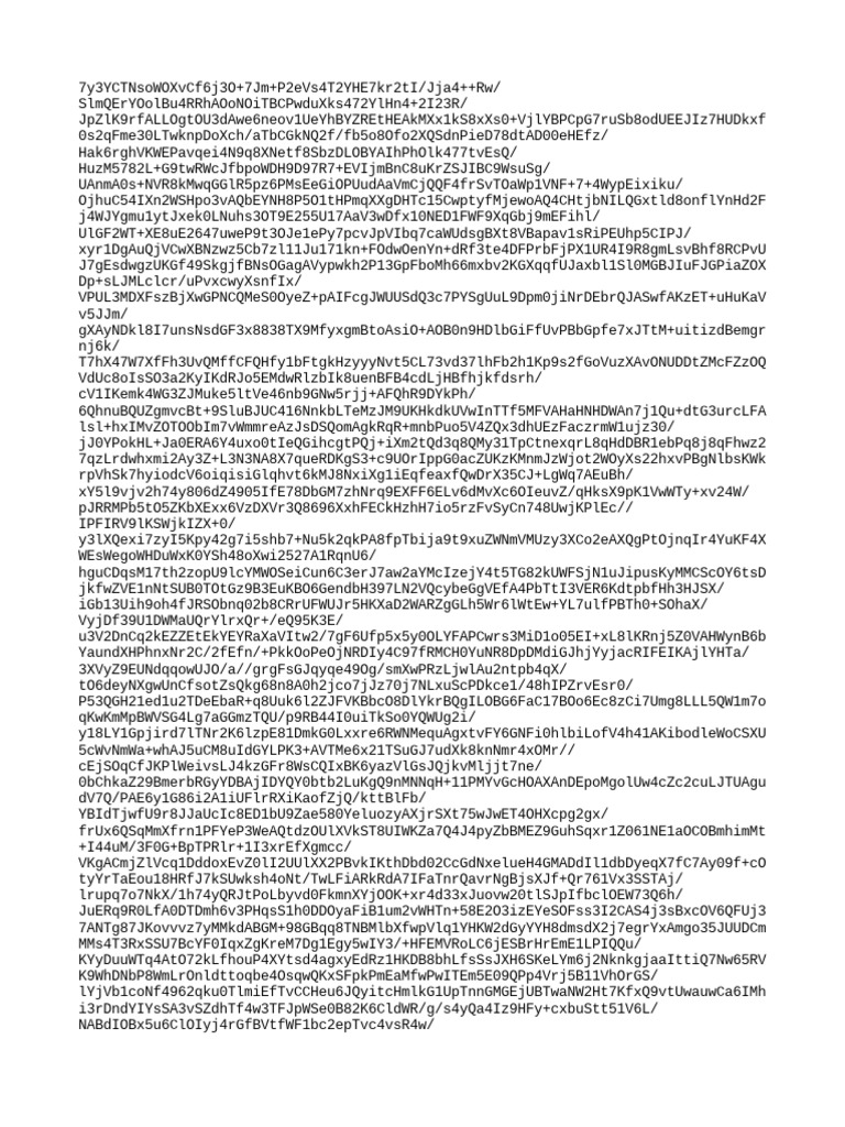 Encrypted Data Document | PDF | Computer File | Computer File Formats