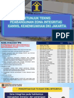 Petunjuk Teknis Pembangunan Zona Integritas Kanwil Kemenkumham Dki Jakarta