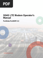 FortiGate-FortiWiFi-5.0-3G4G LTE Modem Operator's Manual PDF