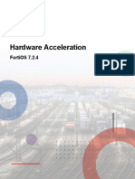 Hardware Acceleration: Fortios 7.2.4