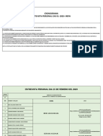 Cronograma Entrevista Personal Cas 001 PDF