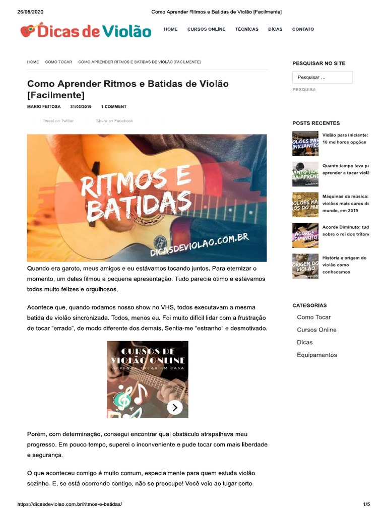 Batidas | PDF