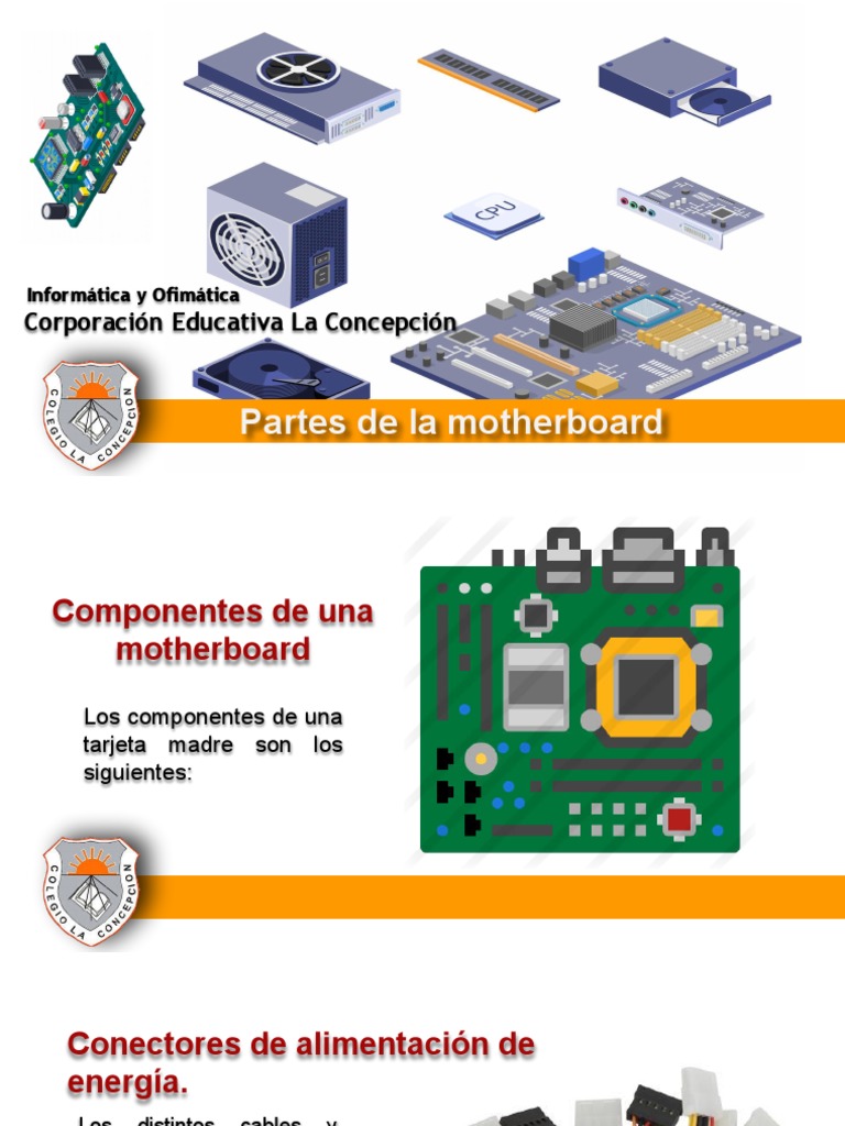 Partes de la motherboard explicadas | PDF | Informática