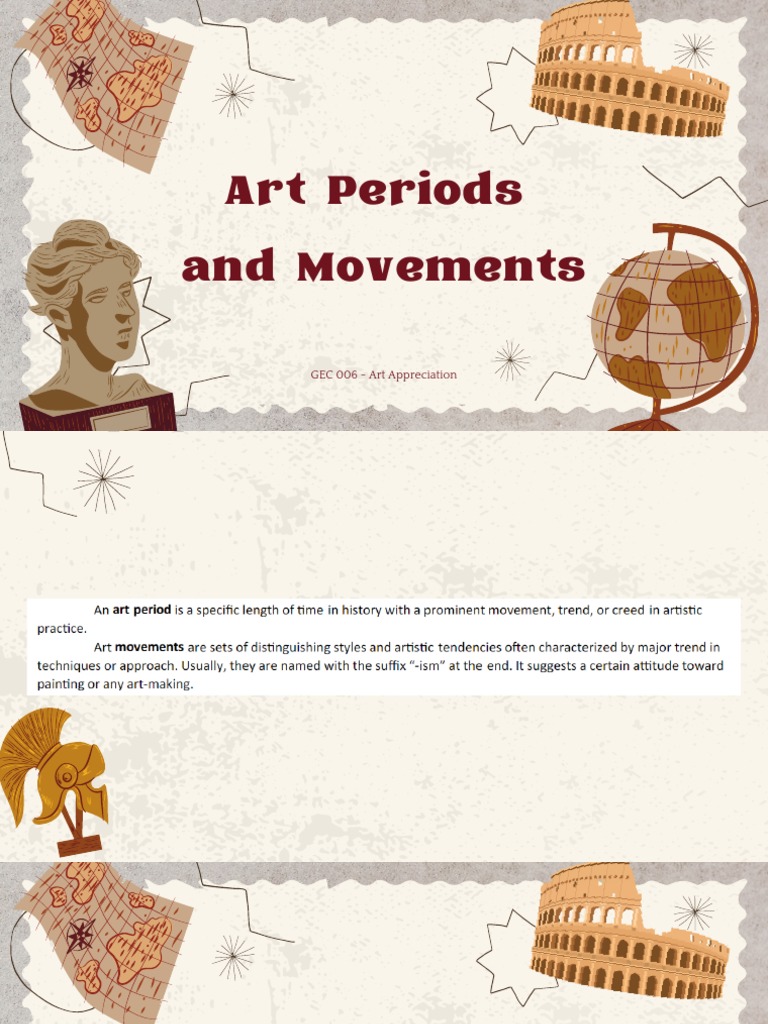 Art Periods and Movements PDF