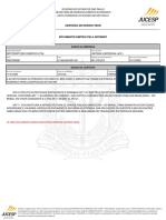 Certidao de Inteiro Teor Do NIRE - 35237009381 - 1 Alteração Registrada