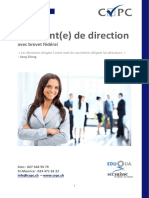 Brochure Assistantededirection