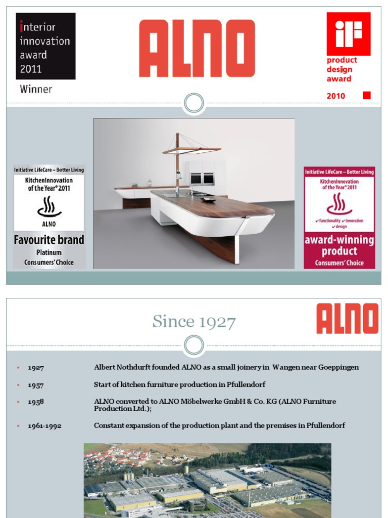 ALNO Kitchen History and Innovations | PDF | Countertop | Kitchen